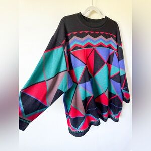 Vintage Patterned Sweater